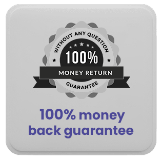 Home 100% money back guarantee