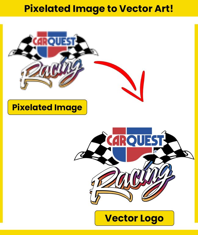pixelated image to vector art 03 pixelated image to vector art 03